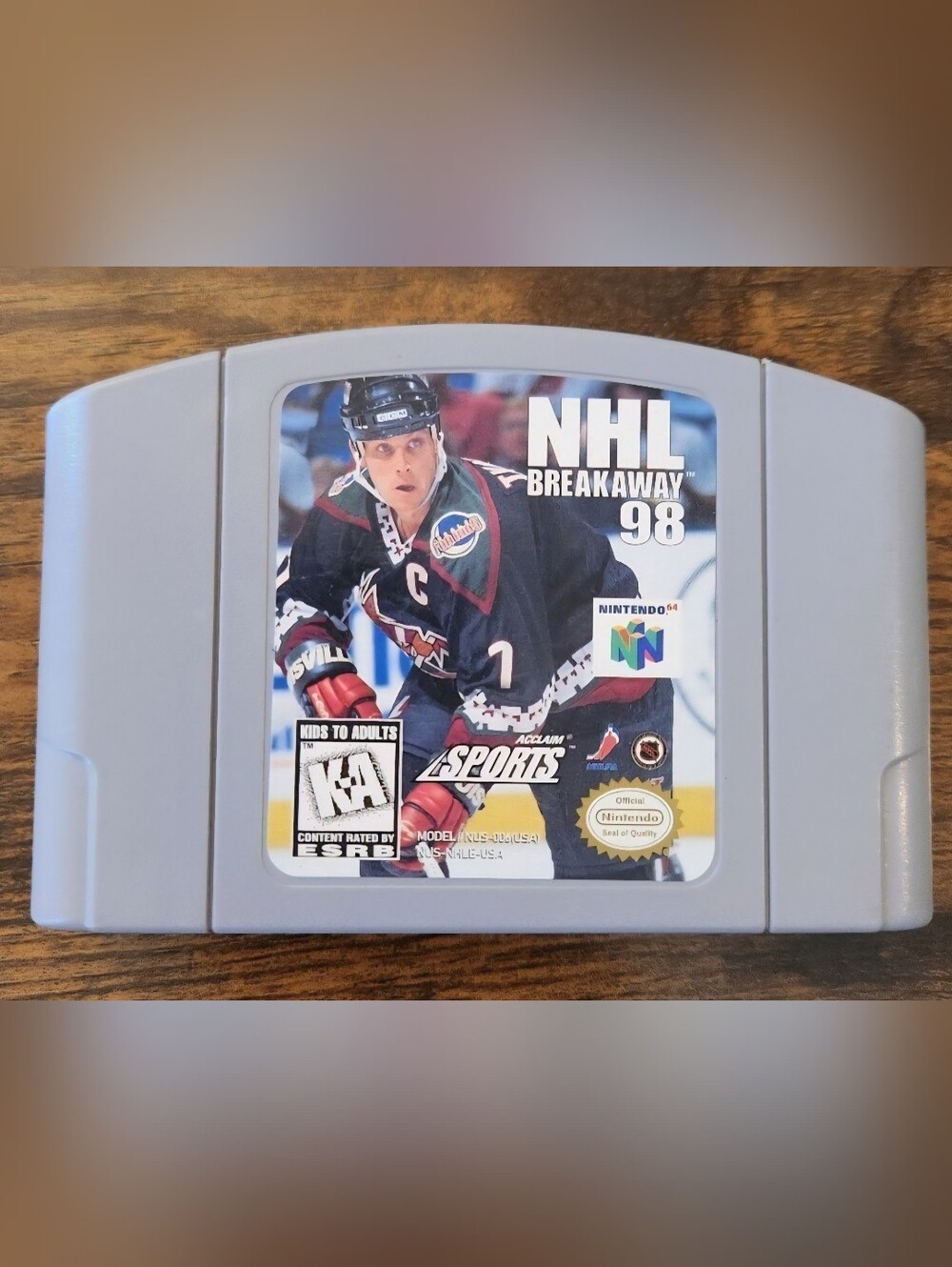 NHL Breakaway 98 (Nintendo 64, 1998) N64 Authentic *Cartridge Only*